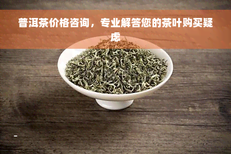 普洱茶价格咨询，专业解答您的茶叶购买疑虑