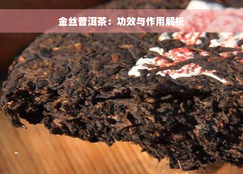 金丝普洱茶：功效与作用解析