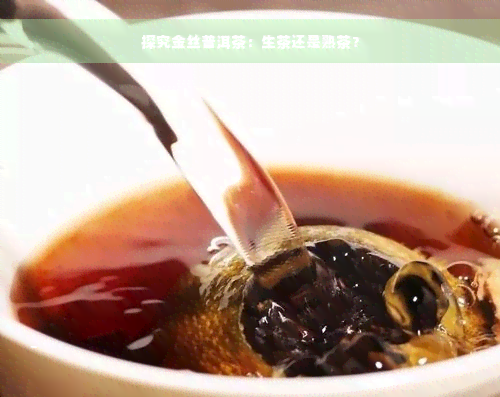 探究金丝普洱茶：生茶还是熟茶？