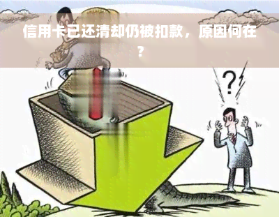 信用卡已还清却仍被扣款，原因何在？