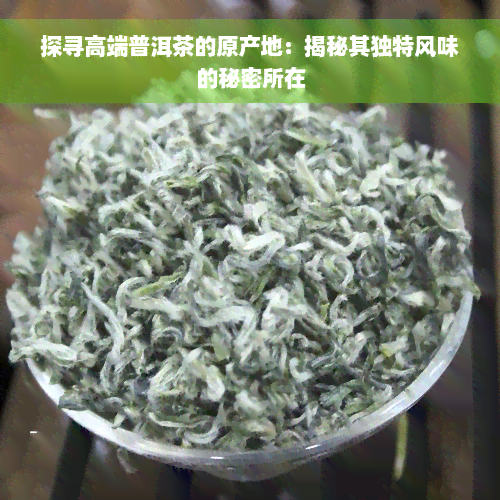 探寻高端普洱茶的原产地：揭秘其独特风味的秘密所在