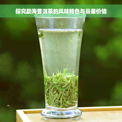 探究勐海普洱茶的风味特色与品鉴价值