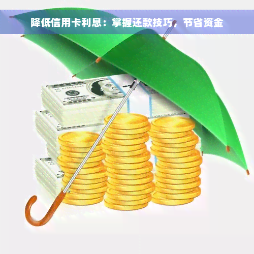 降低信用卡利息：掌握还款技巧，节省资金