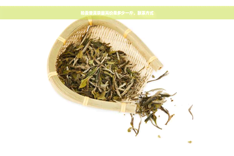 拍卖普洱茶更高价是多少一斤，联系方式