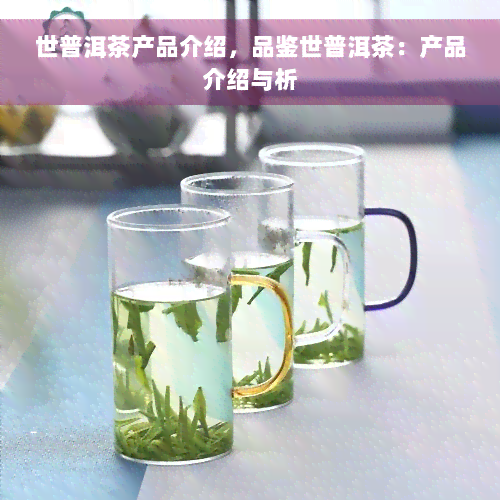 世普洱茶产品介绍，品鉴世普洱茶：产品介绍与析