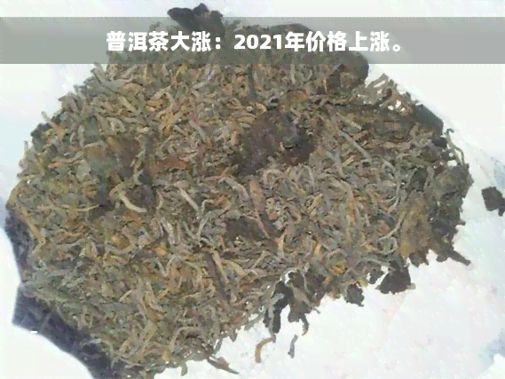 普洱茶大涨：2021年价格上涨。