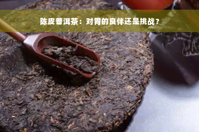 陈皮普洱茶：对胃的良伴还是挑战？