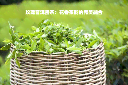 玫瑰普洱熟茶：花香茶韵的完美融合