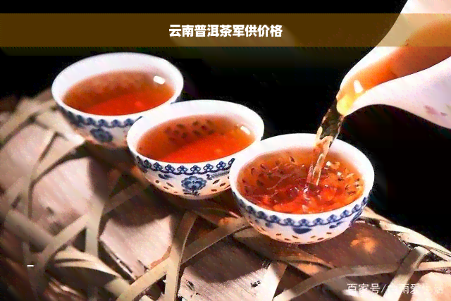 云南普洱茶军供价格