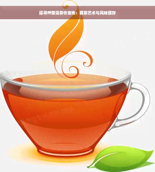 探寻州普洱茶仓宝地：藏茶艺术与风味保存