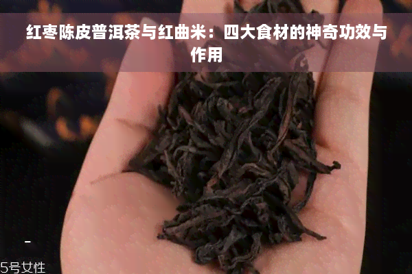 红枣陈皮普洱茶与红曲米：四大食材的神奇功效与作用