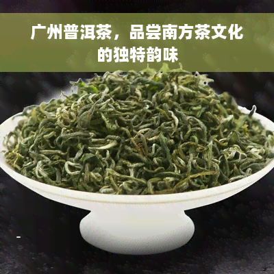 广州普洱茶，品尝南方茶文化的独特韵味