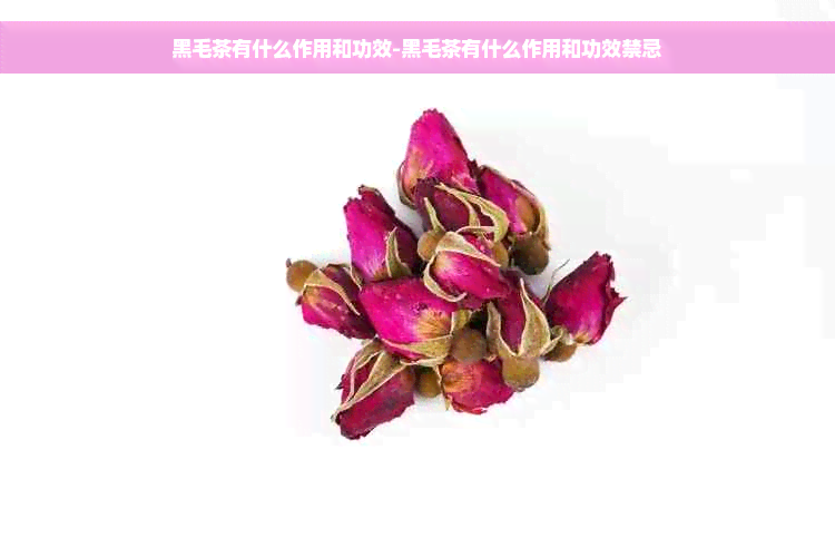 黑毛茶有什么作用和功效-黑毛茶有什么作用和功效禁忌