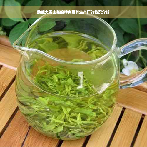 勐库大雪山茶的特点及其生产厂的情况介绍