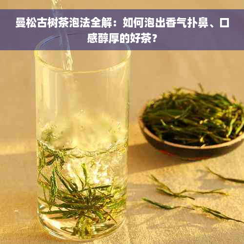 曼松古树茶泡法全解：如何泡出香气扑鼻、口感醇厚的好茶？