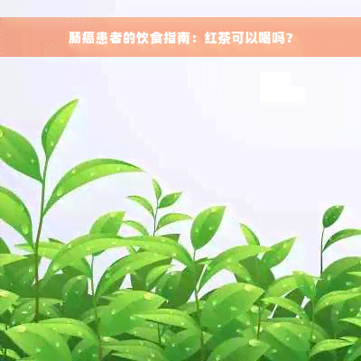 肠癌患者的饮食指南：红茶可以喝吗？