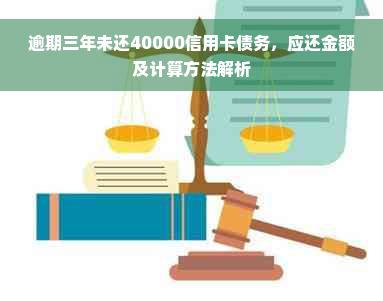 逾期三年未还40000信用卡债务，应还金额及计算方法解析