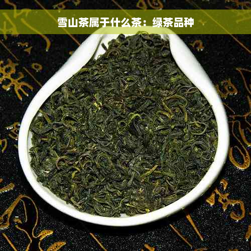 雪山茶属于什么茶：绿茶品种