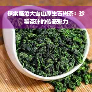 探索临沧大雪山原生古树茶：珍稀茶叶的传奇魅力
