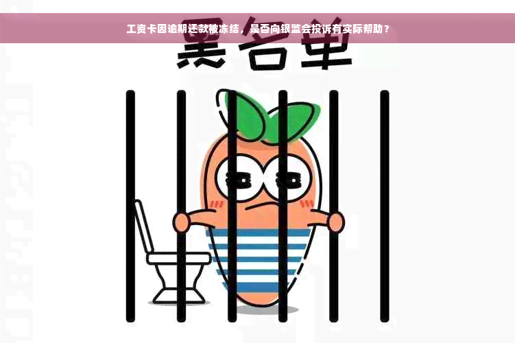 工资卡因逾期还款被冻结，是否向银监会投诉有实际帮助？