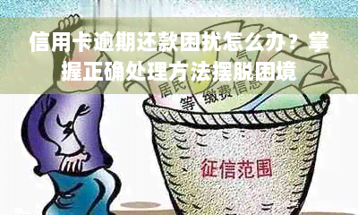 信用卡逾期还款困扰怎么办？掌握正确处理方法摆脱困境