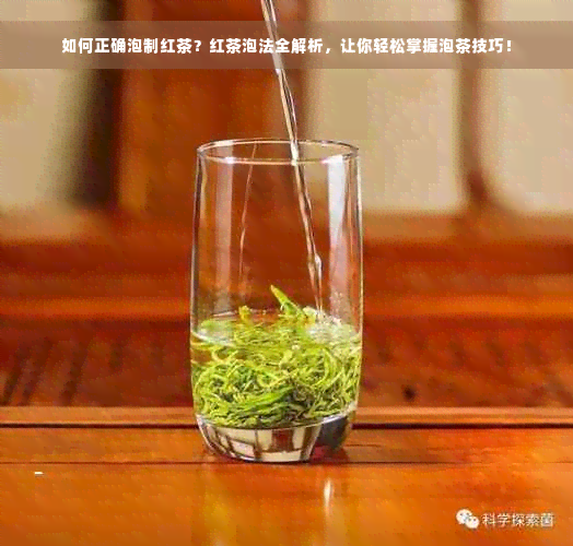 如何正确泡制红茶？红茶泡法全解析，让你轻松掌握泡茶技巧！