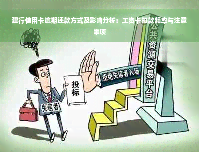 建行信用卡逾期还款方式及影响分析：工资卡扣款频率与注意事项