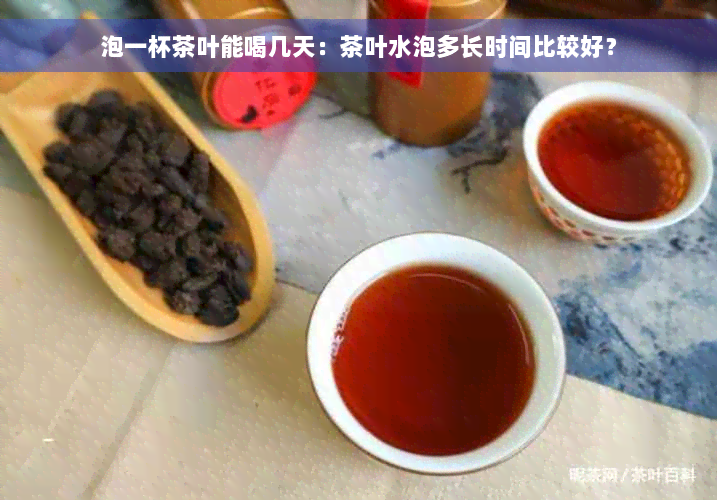 泡一杯茶叶能喝几天：茶叶水泡多长时间比较好？