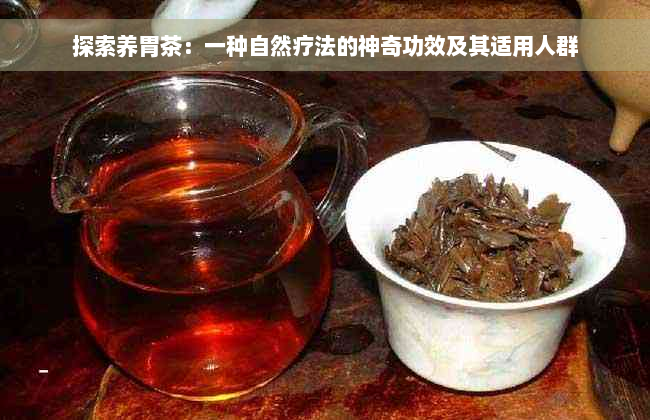 探索养胃茶：一种自然疗法的神奇功效及其适用人群