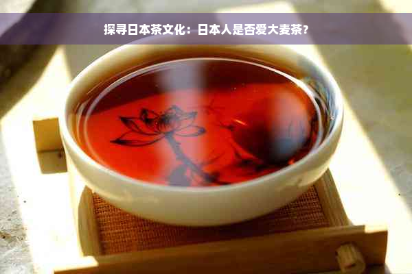 探寻日本茶文化：日本人是否爱大麦茶？