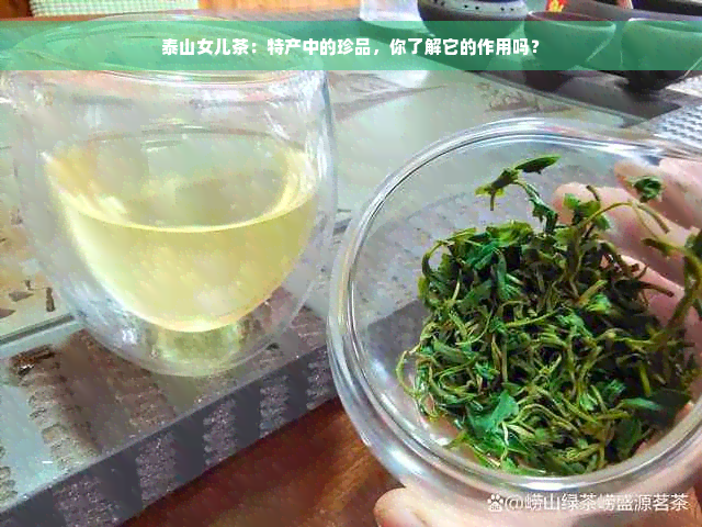 泰山女儿茶：特产中的珍品，你了解它的作用吗？