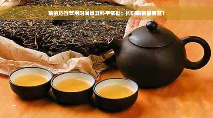 茶的适宜饮用时间及其科学依据：何时喝茶最有益？