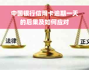 中国银行信用卡逾期一天的后果及如何应对