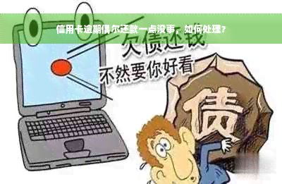 信用卡逾期偶尔还款一点没事，如何处理？