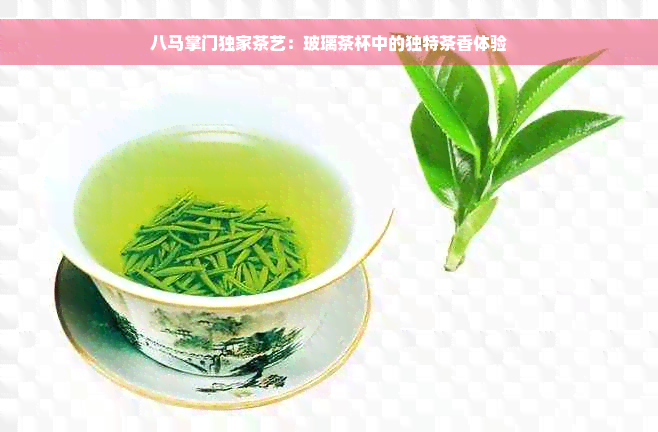 八马掌门独家茶艺：玻璃茶杯中的独特茶香体验