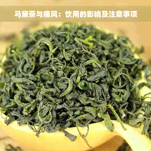 马黛茶与痛风：饮用的影响及注意事项