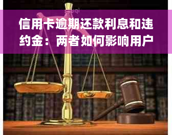 信用卡逾期还款利息和违约金：两者如何影响用户信用及可能的解决方案