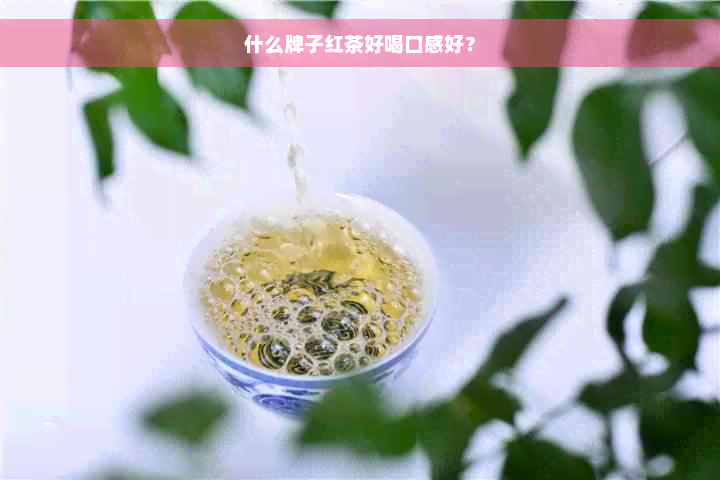 什么牌子红茶好喝口感好？