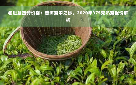 老班章熟砖价格：普洱茶中之珍，2020年375克熟茶报价解析