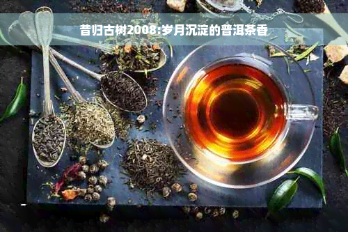 昔归古树2008:岁月沉淀的普洱茶香