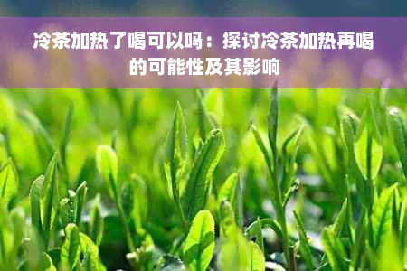 冷茶加热了喝可以吗：探讨冷茶加热再喝的可能性及其影响