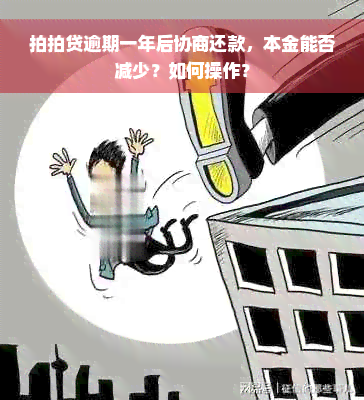 拍拍贷逾期一年后协商还款，本金能否减少？如何操作？