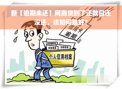 新【逾期未还】网商贷到了还款日还没还，该如何是好？