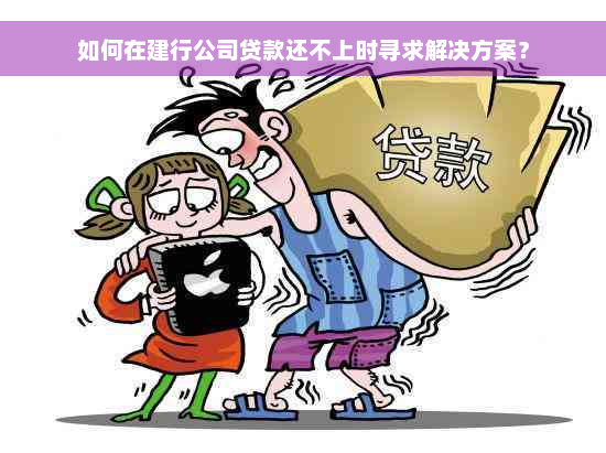 如何在建行公司贷款还不上时寻求解决方案？