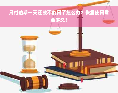 月付逾期一天还款不能用了怎么办？恢复使用需要多久？