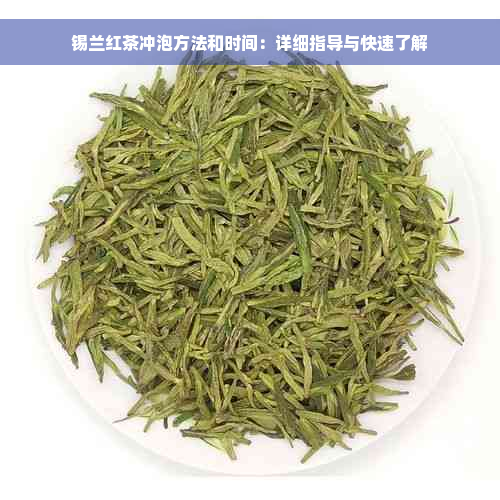 锡兰红茶冲泡方法和时间：详细指导与快速了解