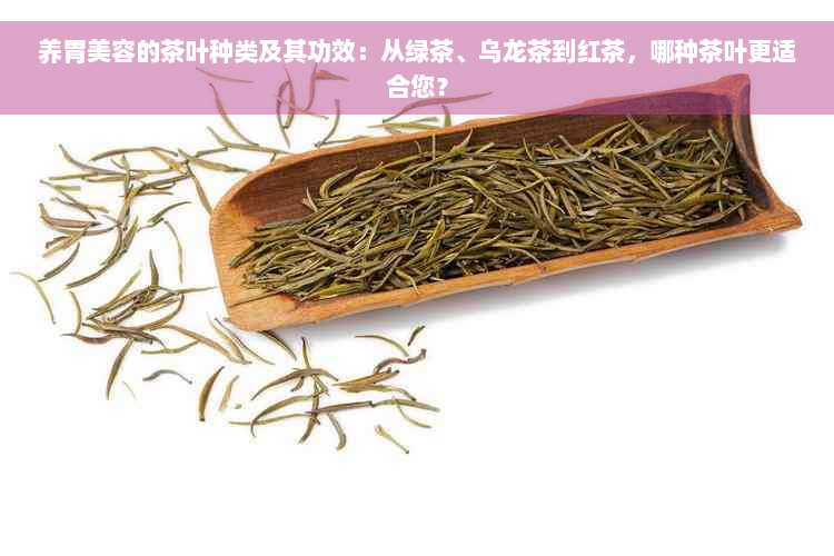 养胃美容的茶叶种类及其功效：从绿茶、乌龙茶到红茶，哪种茶叶更适合您？