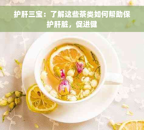 护肝三宝：了解这些茶类如何帮助保护肝脏，促进健