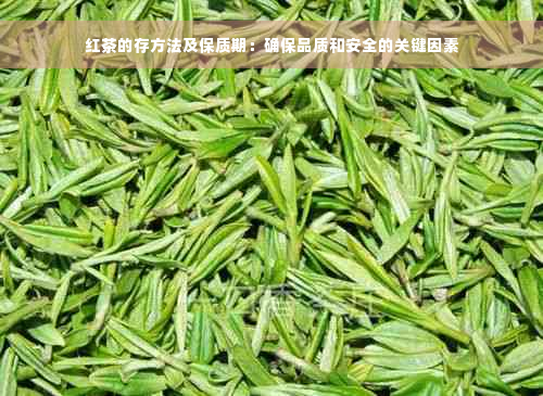 红茶的存方法及保质期：确保品质和安全的关键因素