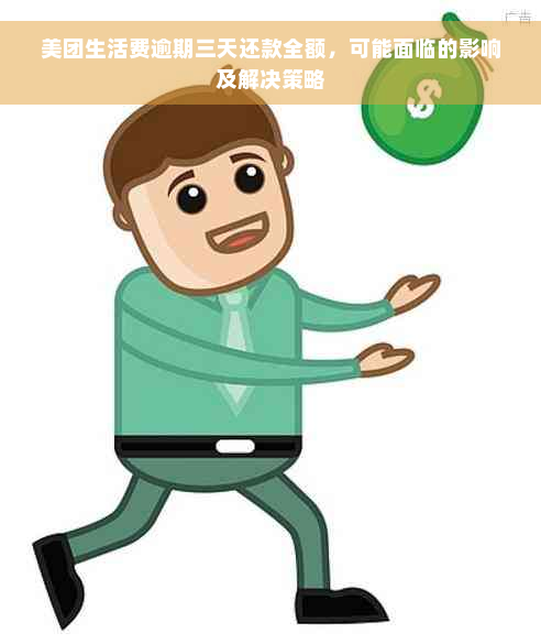 美团生活费逾期三天还款全额，可能面临的影响及解决策略